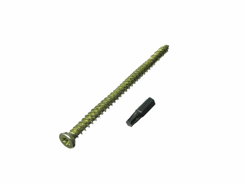 Винт установочный рамный по бетону. Concrete Torx Screws. Болт 7т-1000 (Cat d10t2). 6b Grip frame with Screw Adapter.