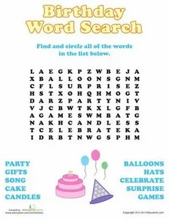 Birthday words