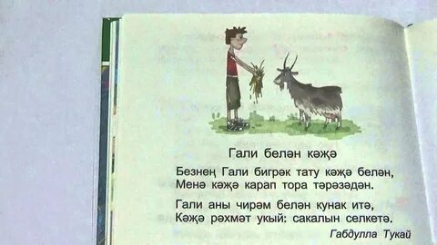 Стихотворение тукая на татарском языке