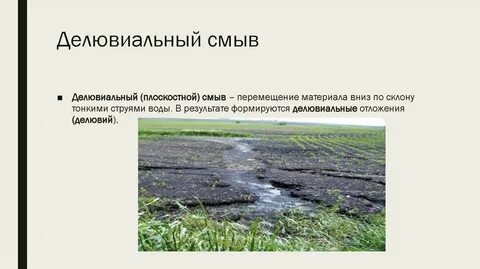 Поверхностная эрозия