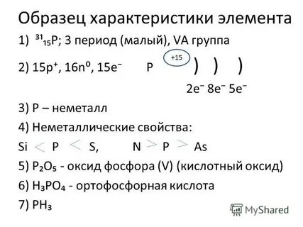 Полная характеристика 12 элемента