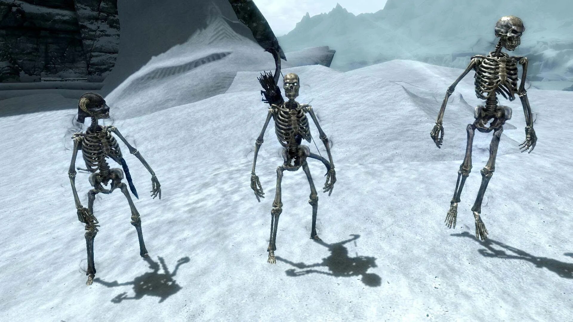 Summon skeletons