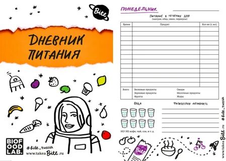 Как вести дневник дня