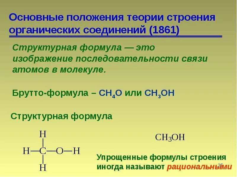 Положения строения органических соединений. Основные положения теории строения органических соединений. Основные положения теории химического строения органических веществ. Положения теории строения органических соединений.