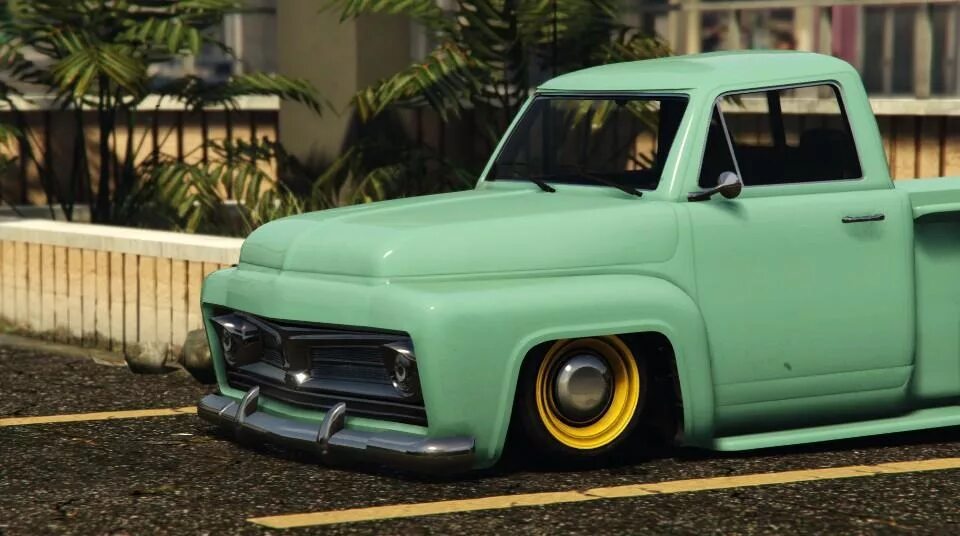 Pick up car. Slamvan GTA 5. GMC 1970 Slamvan. Старый пикап игра. РАФ В игре пикап.