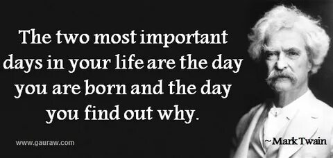 But most important