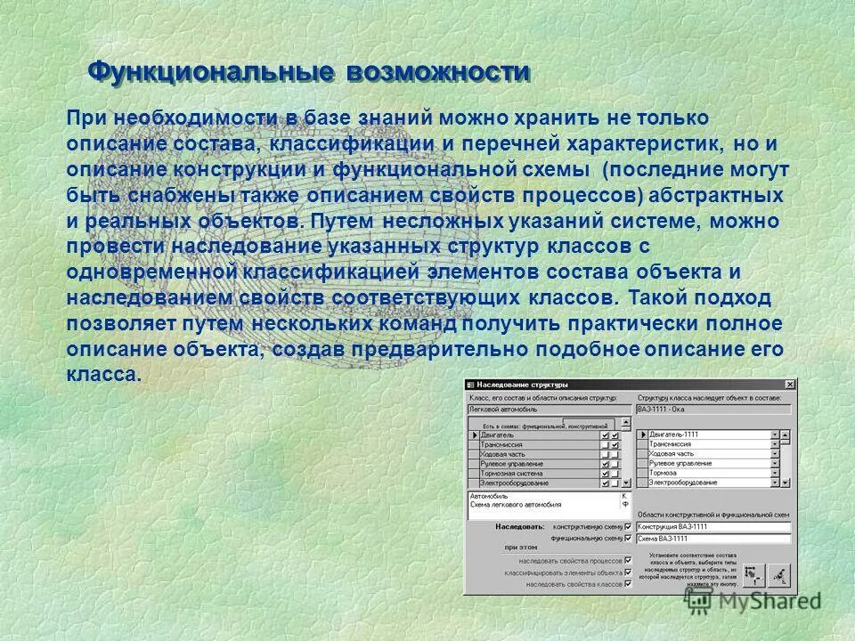 Список описание использования. Список описание использования