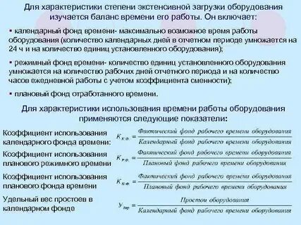 Характеристика балансов