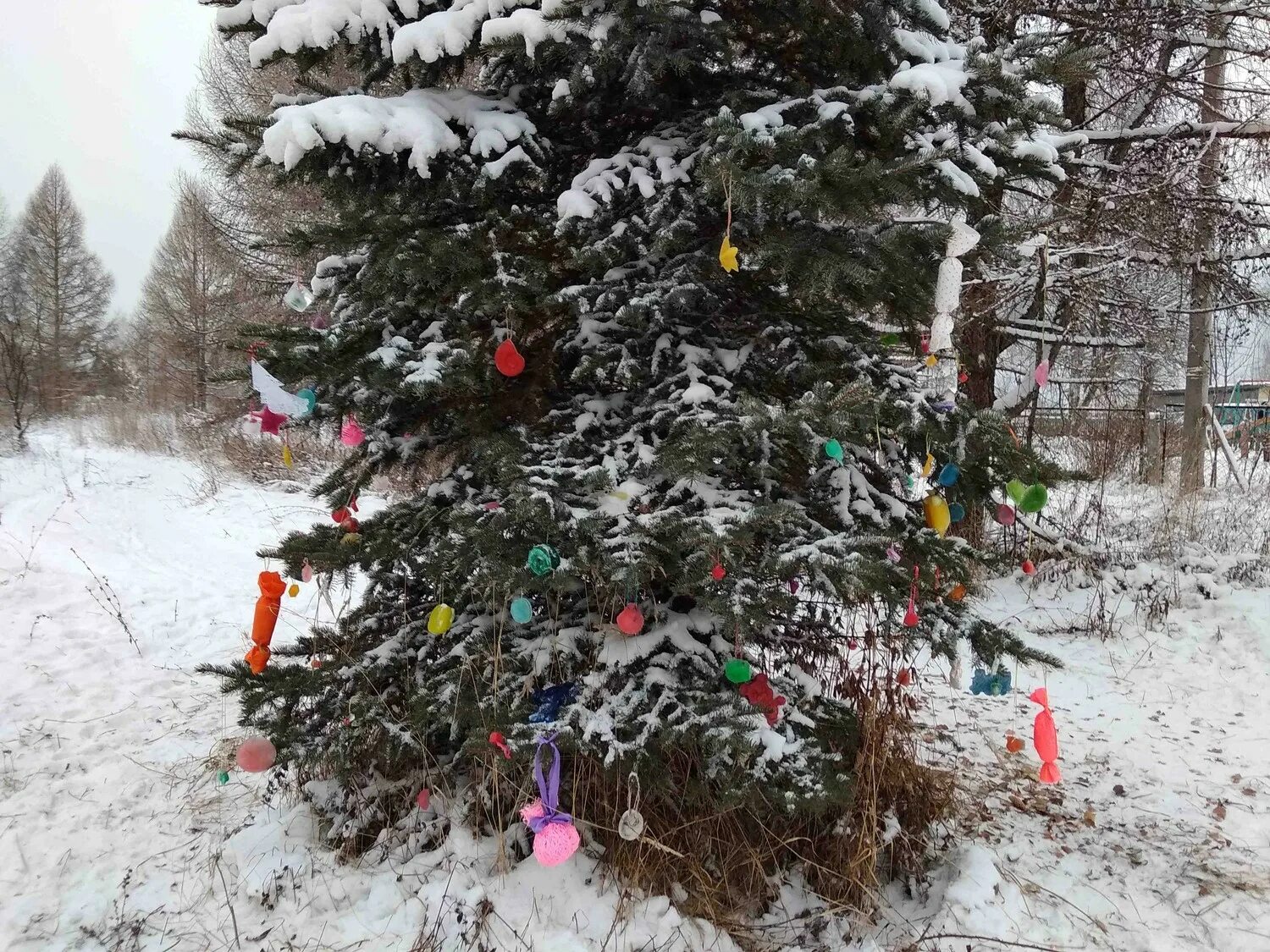 Как в Мордовии по традиции украшают елку. Боелки ko.