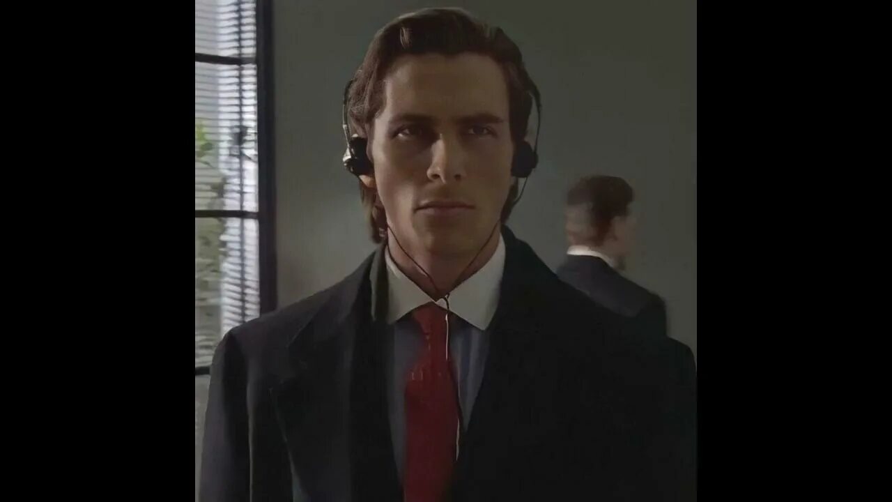 Patrick bateman gif