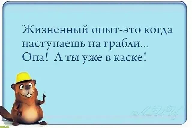 Жизненный опыт это
