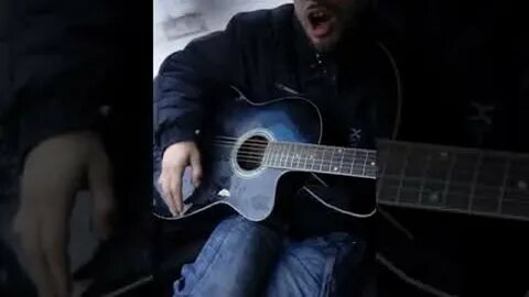 Слепой поет песни