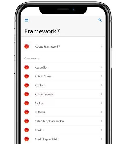 Framework 7. Framework 7 components. warp 7 framework. framework 7 custom components.