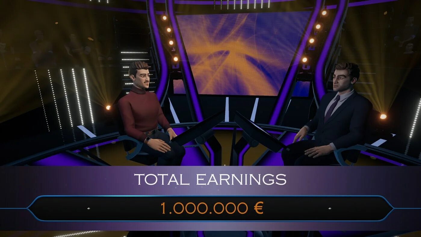 Студия who wants to be a Millionaire.