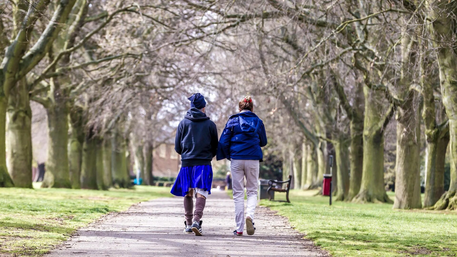 He walks in the park. Nick Straker a walk in the Park. Take a stroll. Stroll in the Park. Walking in the Park.