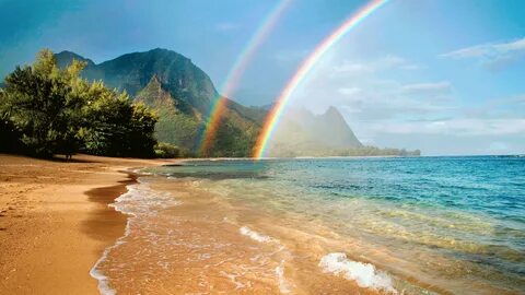 Rainbow surf beach 2