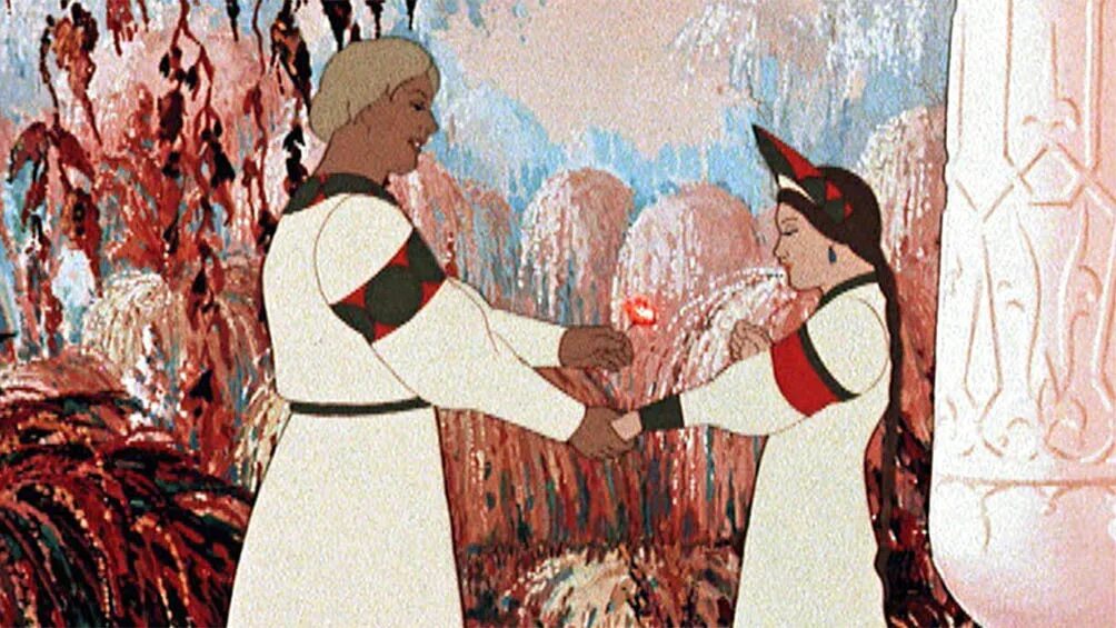 Как звали младшую дочь в аленьком цветочке