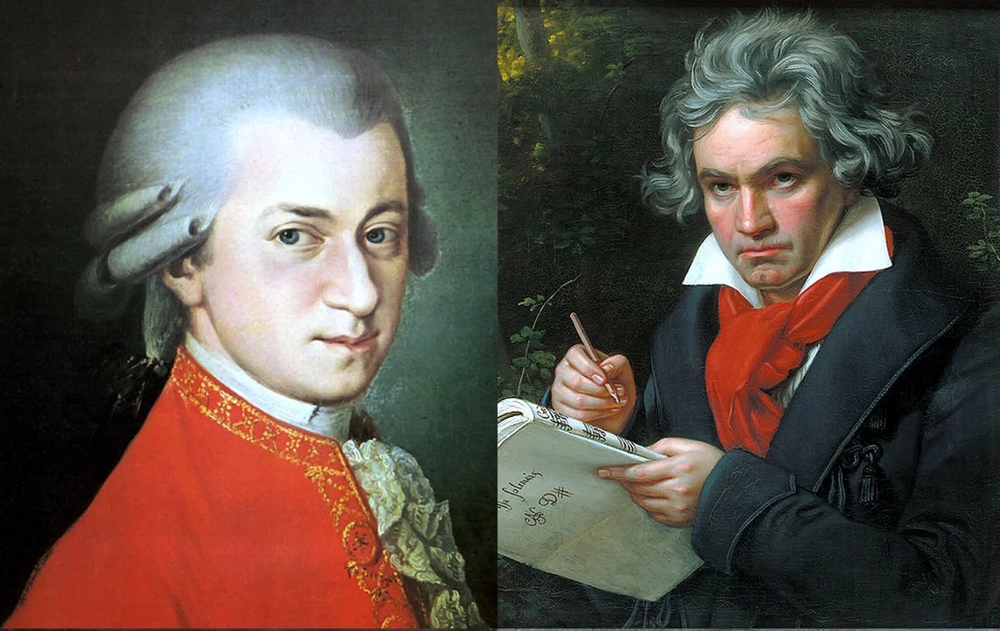 Моцарт и бетховен слушать. Вольфганг Гете и Моцарт.