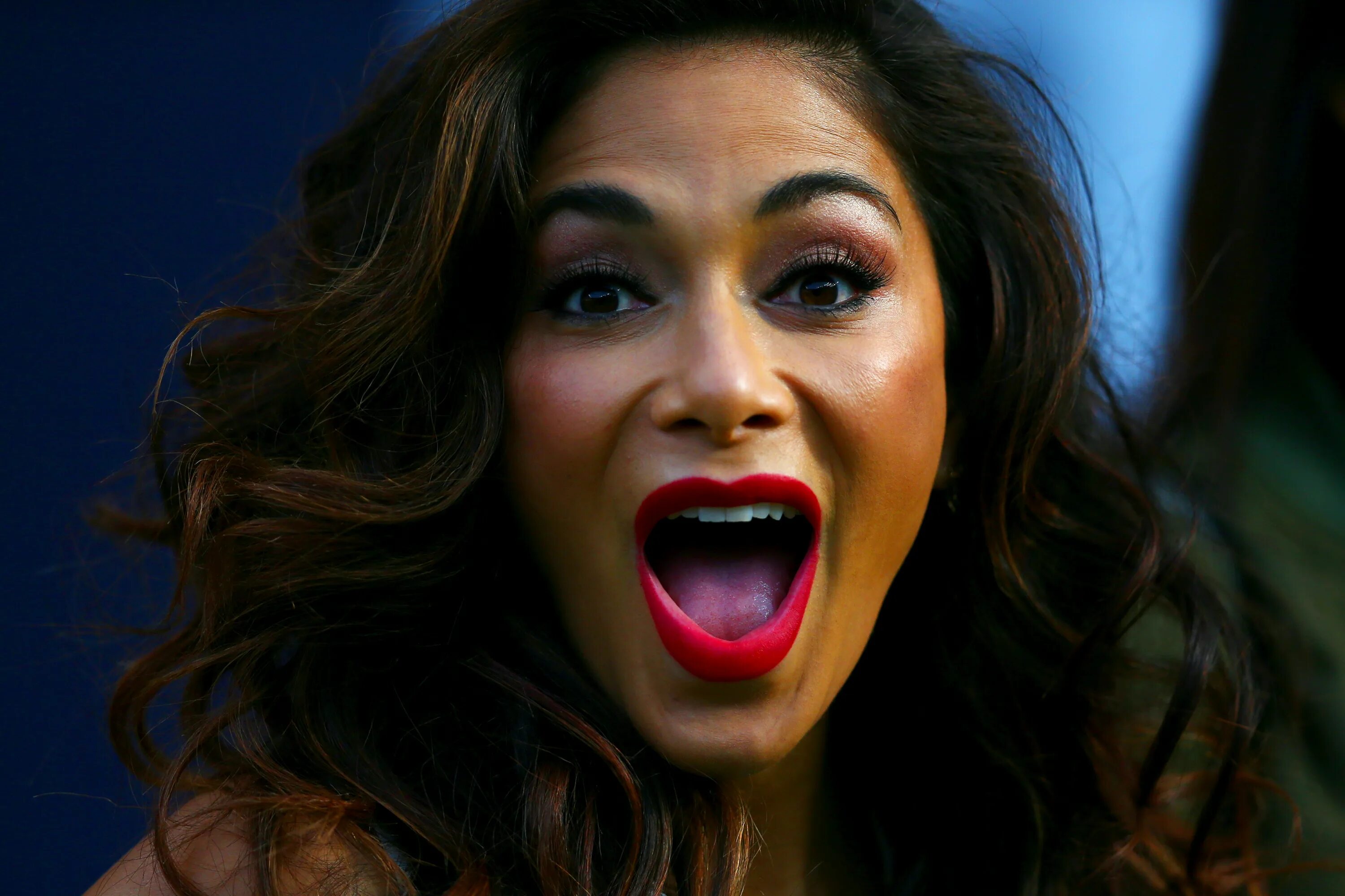 Все время открыт рот. Nicole Scherzinger tongue. Nicole Scherzinger mouth.