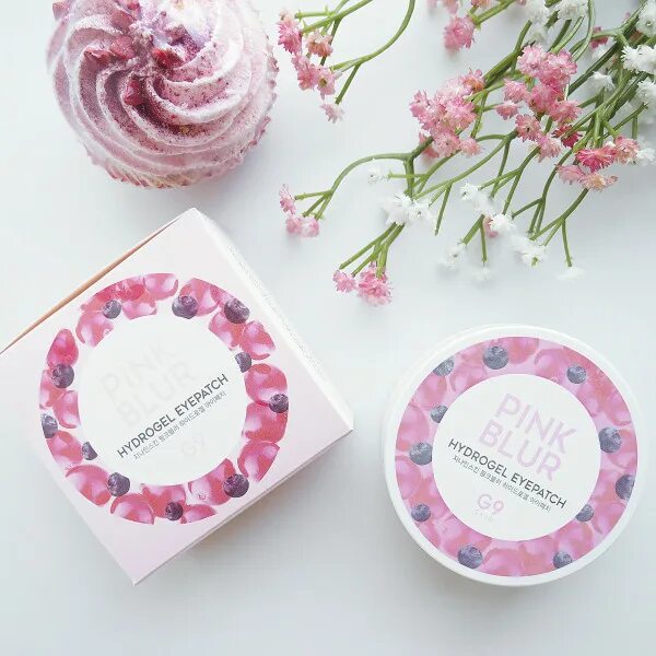 Патчи 100. Патчи розовые. g9 eye маски-патчи g9 pink blur hydrogel eyepatch. [g9skin] pink blur hydrogel eye patch 100g (weight : 188g). eye patches blur гидрогелевые патчи для глаз.