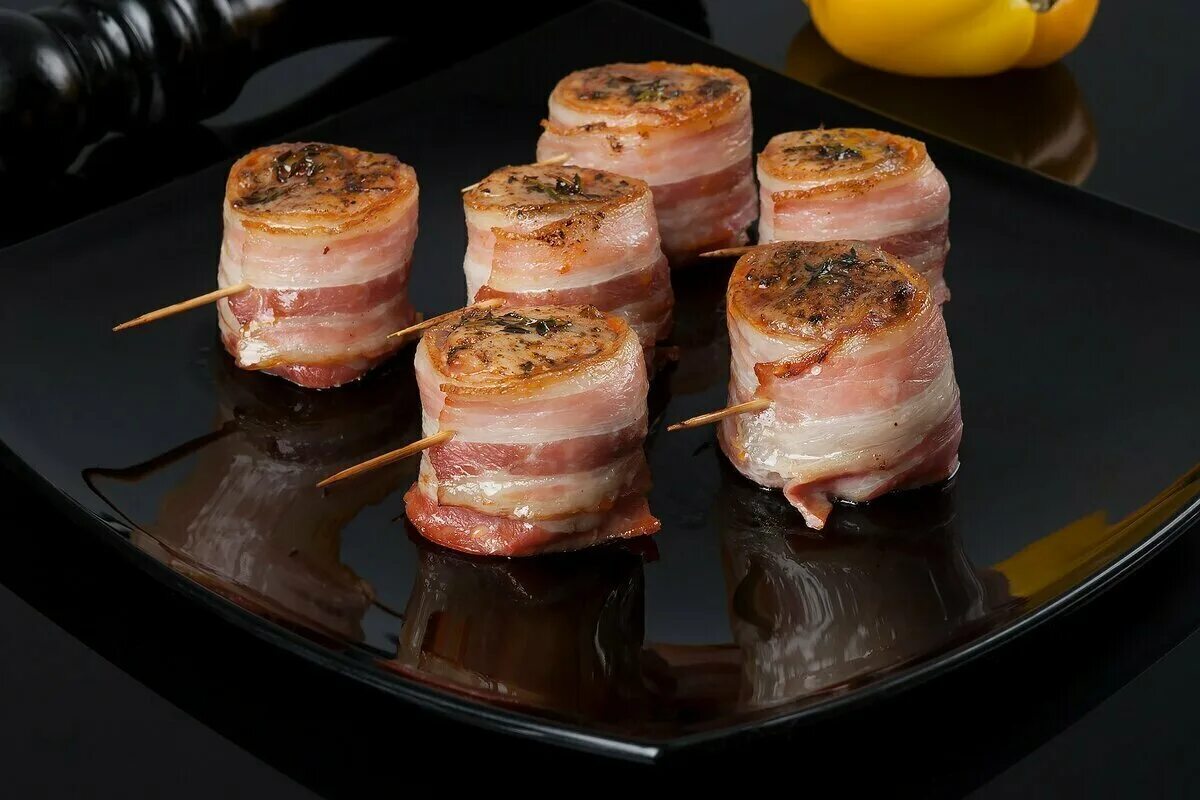 Bouchées apéritives à la pomme et au bacon - Top Santé Recept Recept