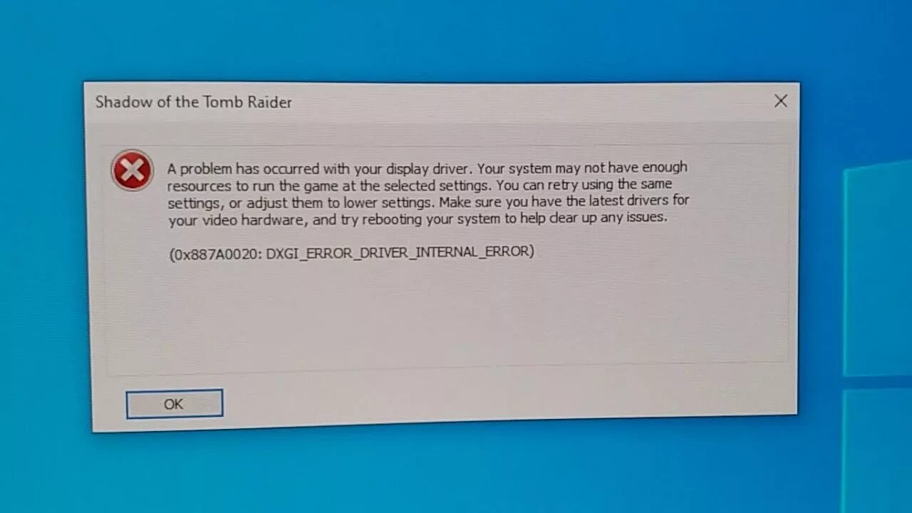 Err internal error. Ошибка 0x887a0006. Ошибка 0x887a0006 hung. Ошибка в Апекс engine Error 0x887a0006. Internal Error.