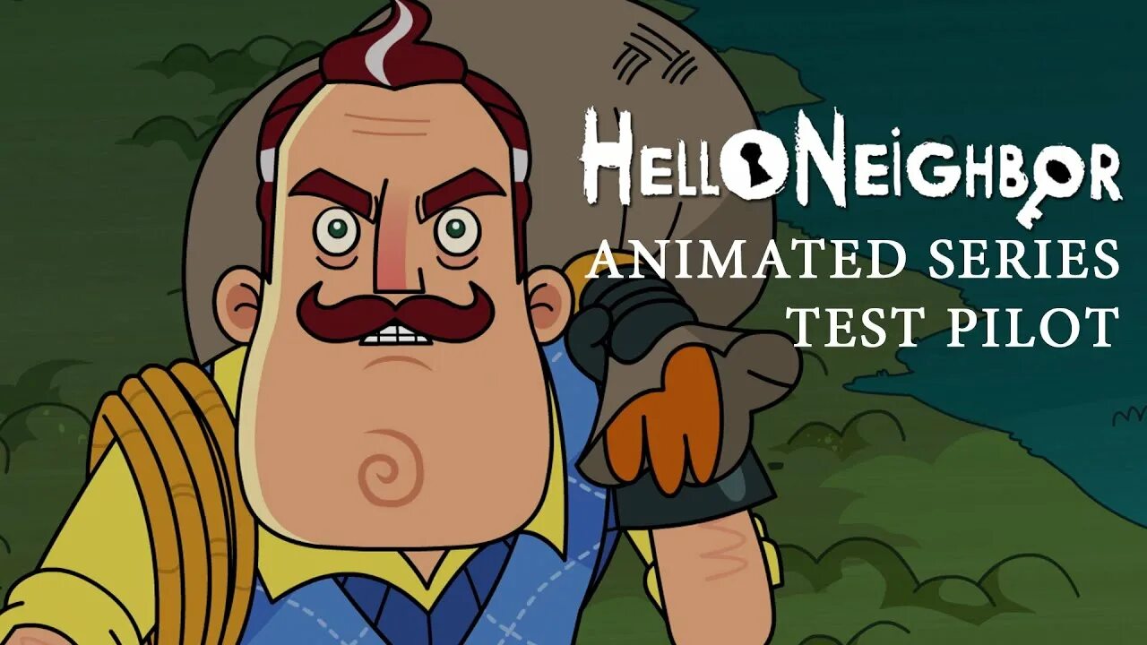 Hello Neighbor animated Series. Hello Neighbor TV show. Hello Neighbor animation. Secret Neighbor сосед пилот.