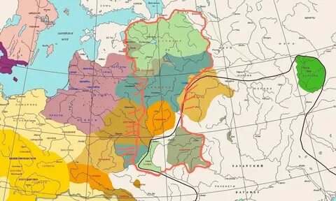 Первые племена руси