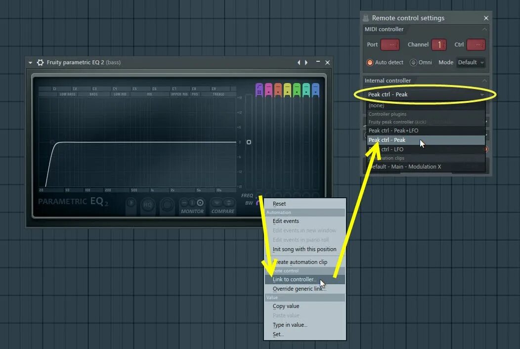 Remote control setting. Peak controller fl studio. диджейский контроллер в fl studio. midi сайт controller по. fl link to controller.