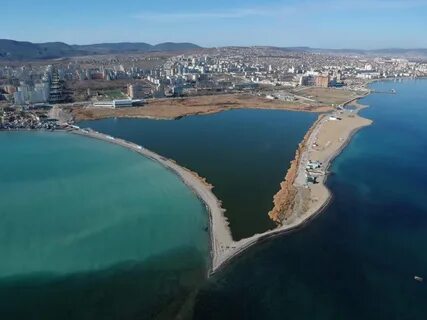 Суджукская коса в новороссийске