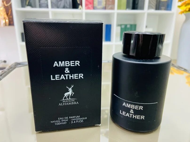 Amber leather