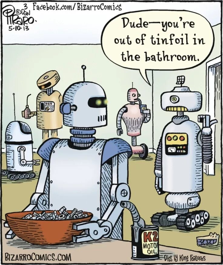 Robots out. Робот юмор. Анекдоты про роботов. Черный юмор роботов. Комиксы про роботов.