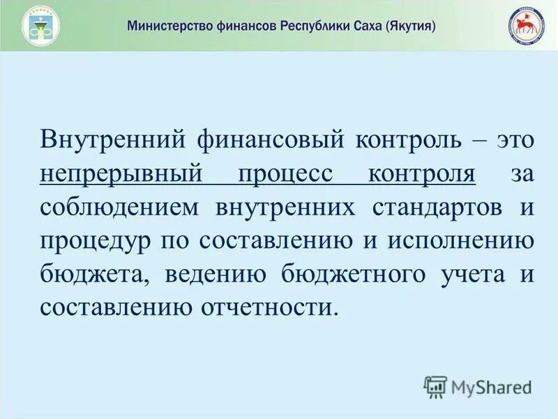 федеральный стандарт внутреннего финансового контроля 1235