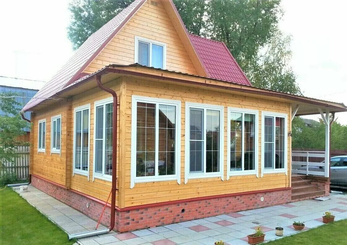 Веранда к дому - Купить открытую и закрытую веранду под ключ на заказ в Мск meta