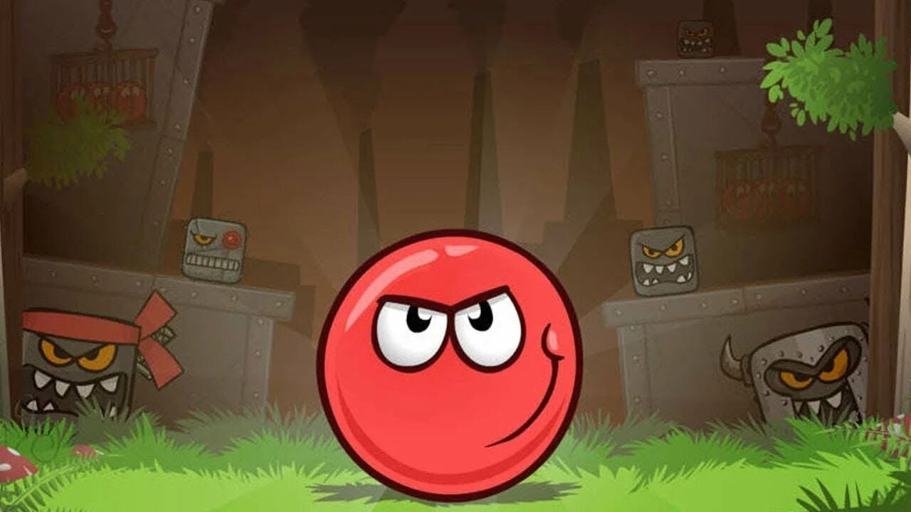 Игра Red Ball 4. Приключения красного шарика Red Ball 4. Красный шарик из Red Ball 4. Красный шарик босс дремучий лес. Игры шарик рисовать