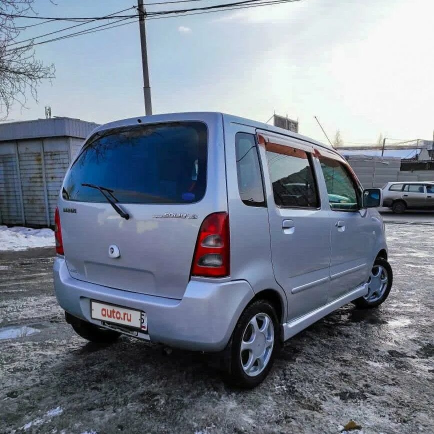 Wagon solio. Сузуки вагон р Солио 2003. Suzuki Wagon r Solio 1.3. Suzuki Wagon r Solio. Сузуки Солио 2000.