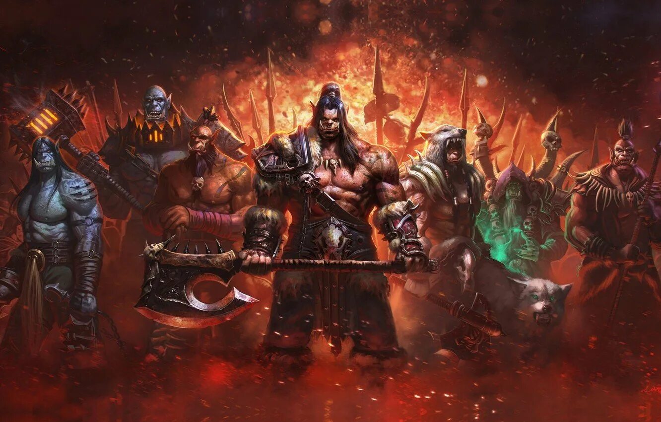 Орда варкрафт. World of warcraft: warlords of draenor. варкрафт вожди дренора. железная орда дренор. warcraft вождь орды.