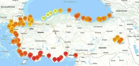 Температура в анталии в октябре 2024