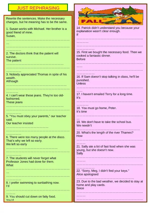 Rephrase the sentences. Rephrase the following sentences. Relative Clauses в английском языке Worksheets. Rephrasing Worksheets. Rephrasing Passive Voice.