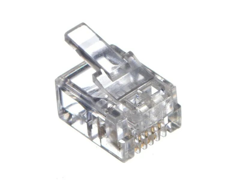 Коннектор netko. Разъём rj-11 (6p4c). разъем телефонный rj-11 (6p4c). коннектор rj-11 (6p4c), 100шт.. rj11 6p4c.