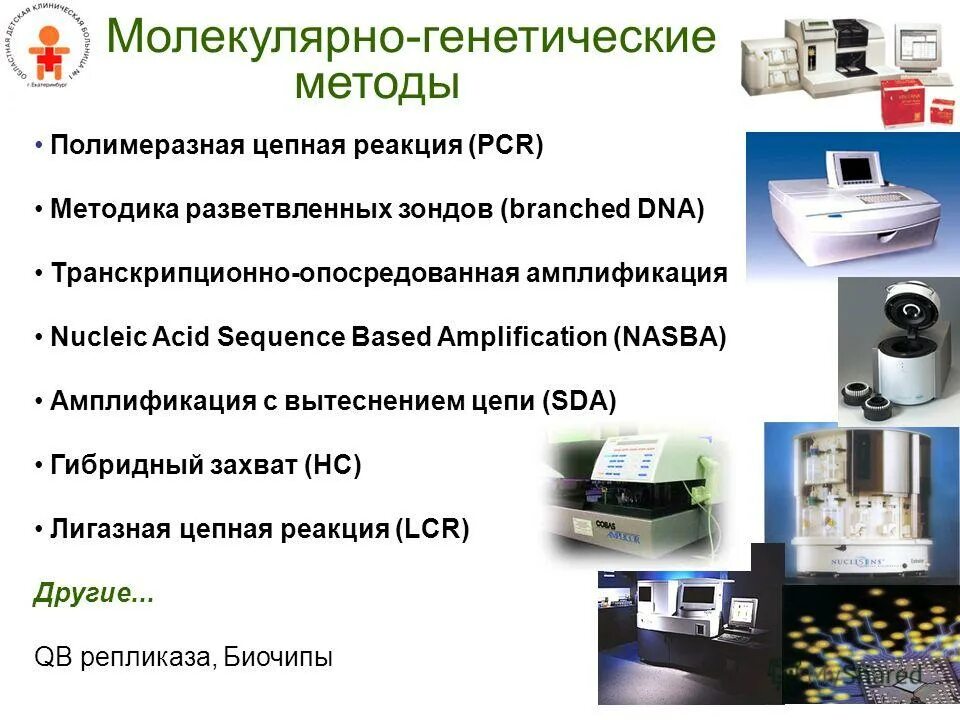 Методом лабораторной пцр диагностики