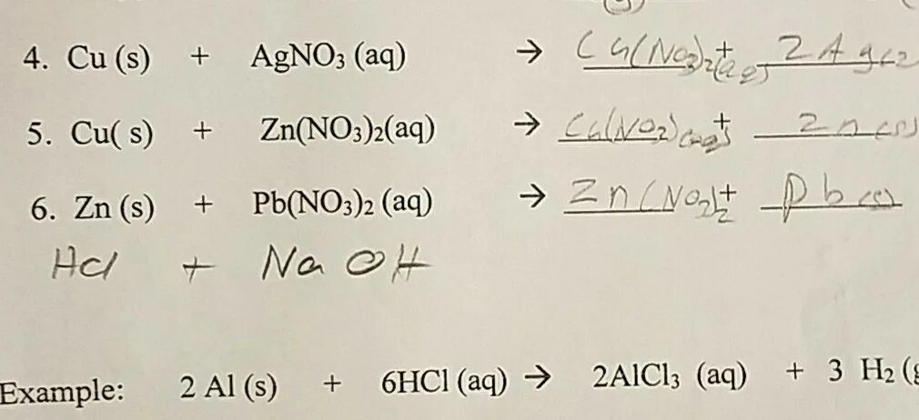 ZN(no3)2. ZN no3. Cu+agno3. Cu(no3)2.