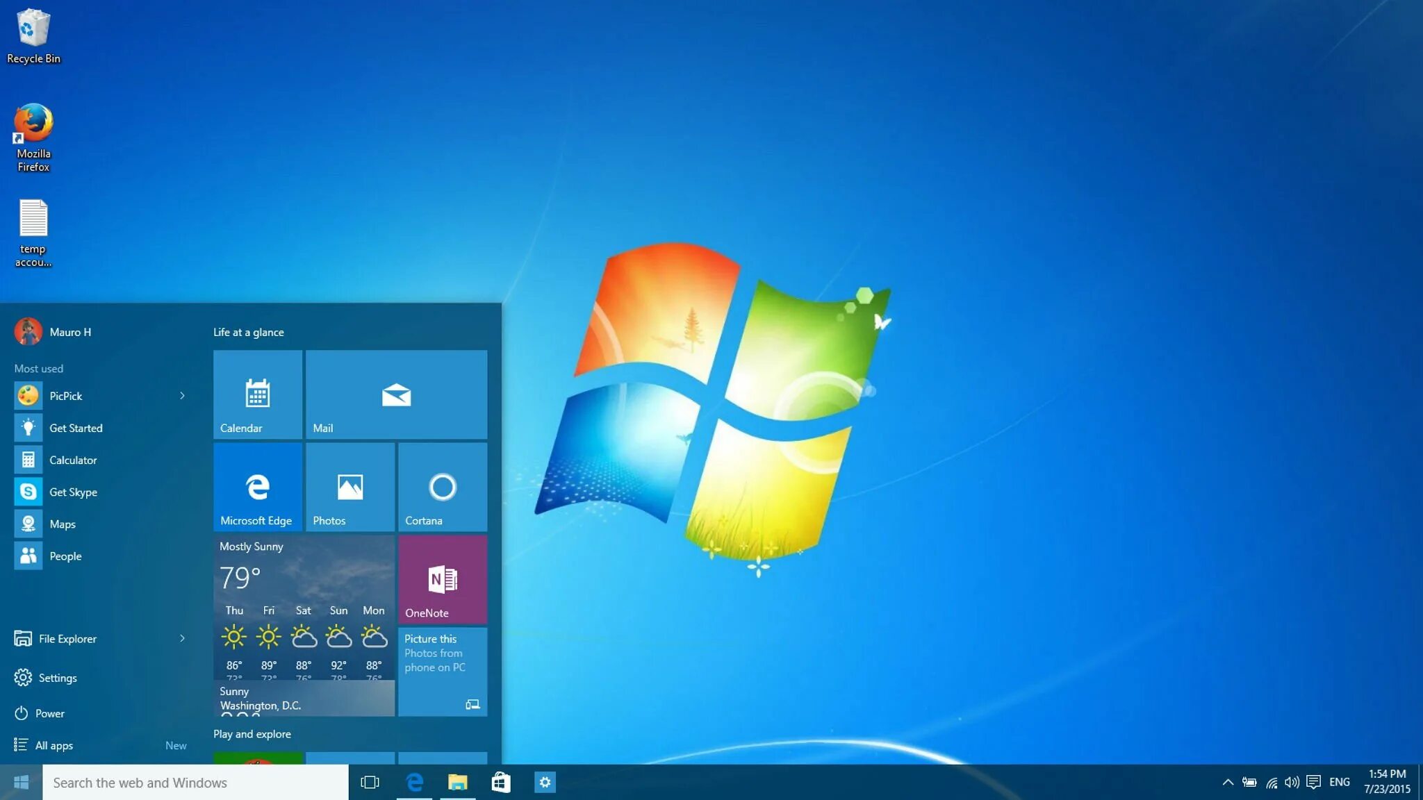 Windows на персональном компьютере