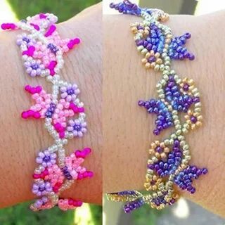 Плести из бисера браслеты