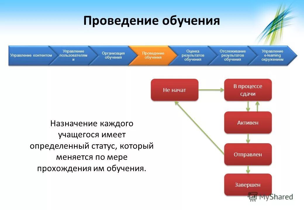 управление обучающихся организаций