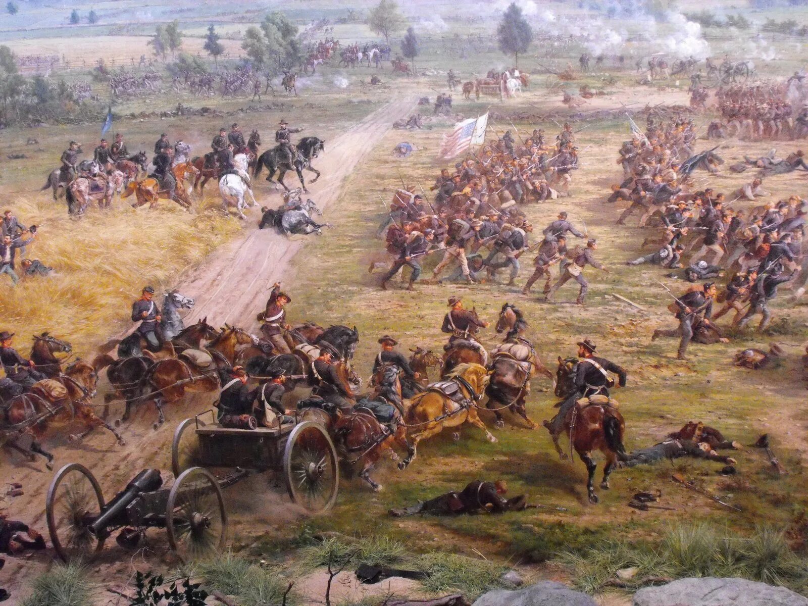 Последнее нападение. Геттисберг сражение. Сражение при Геттисберге в 1863 году. Сражение при Геттисберге (1888) - Пауль Филиппото. Геттисберг атака Пиккета.