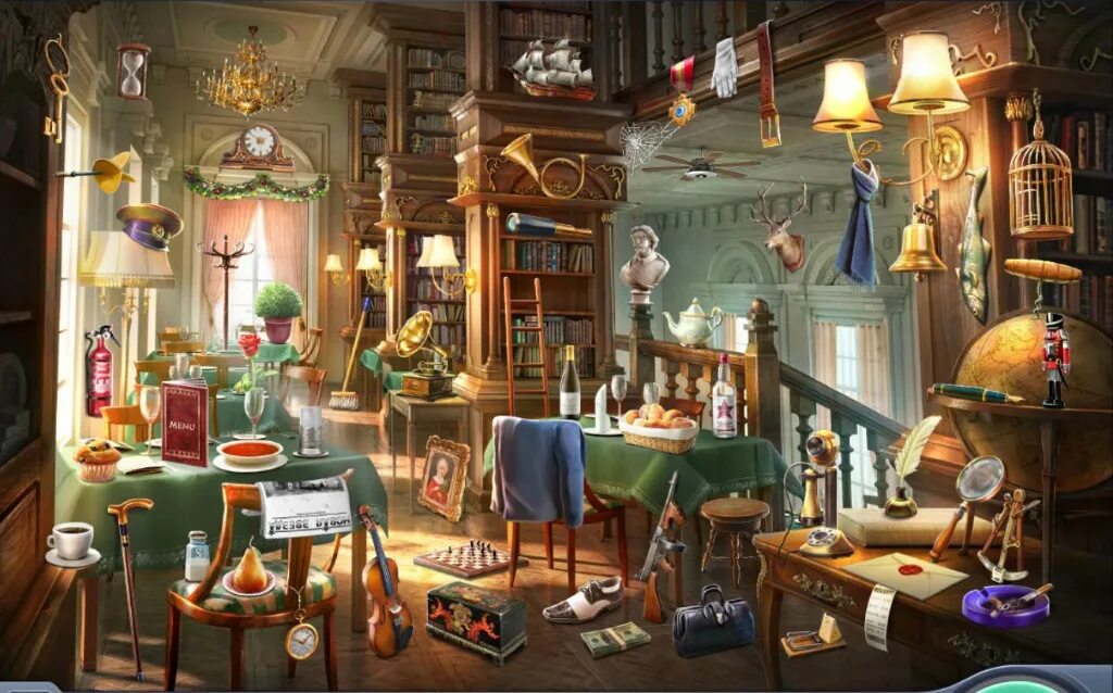 Stereo vision. June`s journey комната с камином. Hidden object games. Нарисованная улица в стиле обджект шоу. Scene objects.