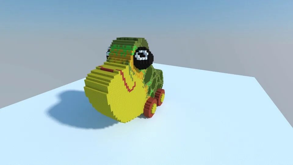 The man from the frog minecraft
