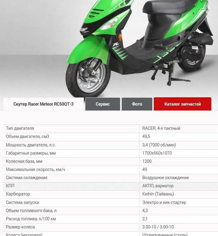 Мопед Racer 50 кубов технические характеристики. Скутер Racer Метеор характеристики. Скутер рейсер 50 кубов характеристика. Вес скутера 50 кубов рейсер.