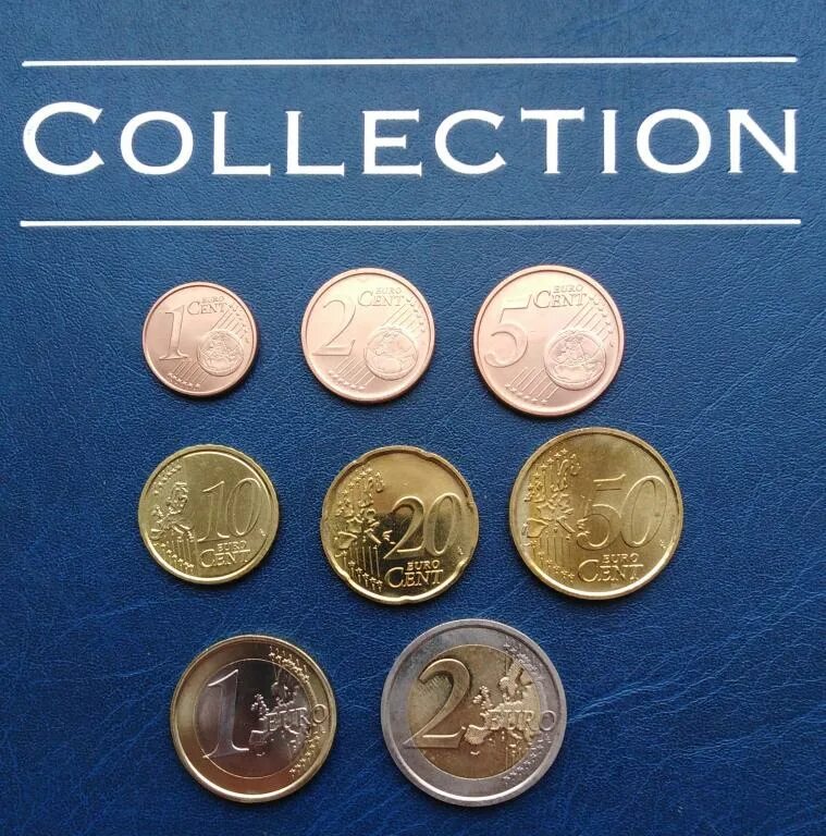 Набор евро монет Сан Марино 2007. Монета 3 евро. Купить евро. 10 Центов Сан Марино монету.